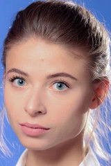 Anna Okuneva as Couple in Blue