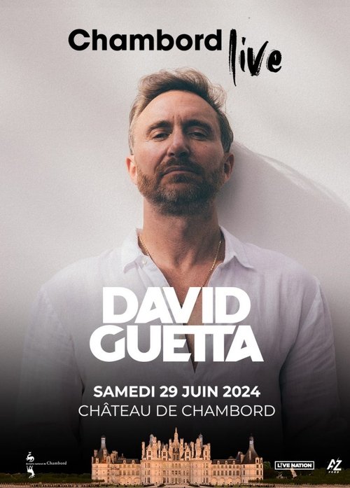 David Guetta, live à Chambord poster