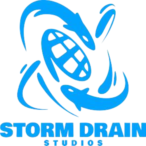 Storm Drain Studios logo