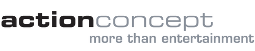 action concept logo