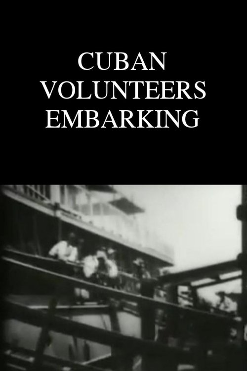 Cuban Volunteers Embarking poster