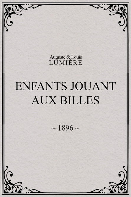 Children Playing Marbles poster