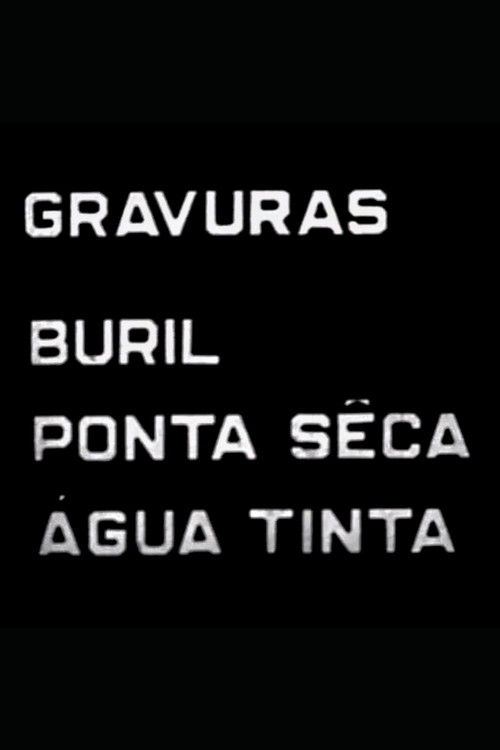 Gravuras: Buril, Ponta Seca, Água Tinta poster