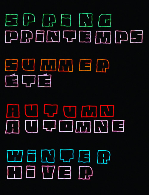 The End of the World in Four Seasons poster