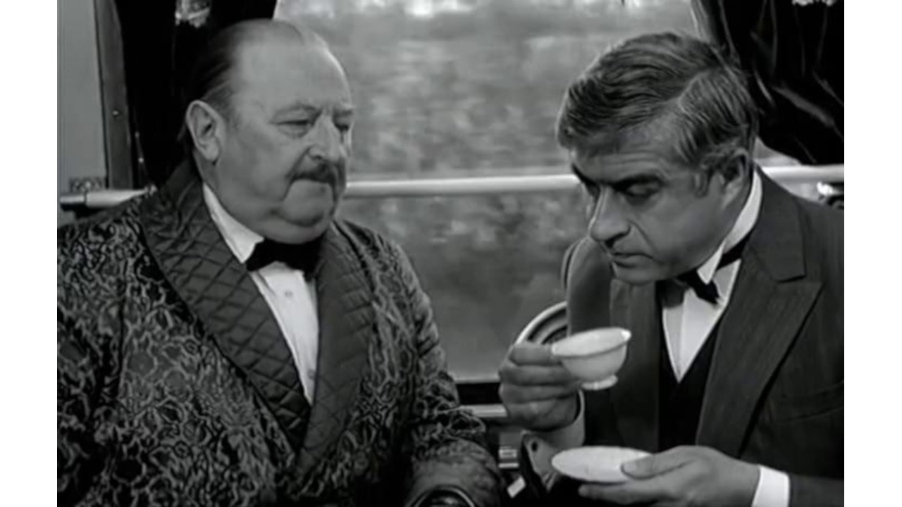 The Stolen Train backdrop