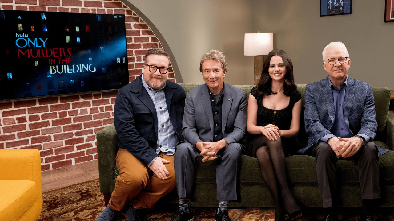 Only Murders in the Building Official Podcast backdrop