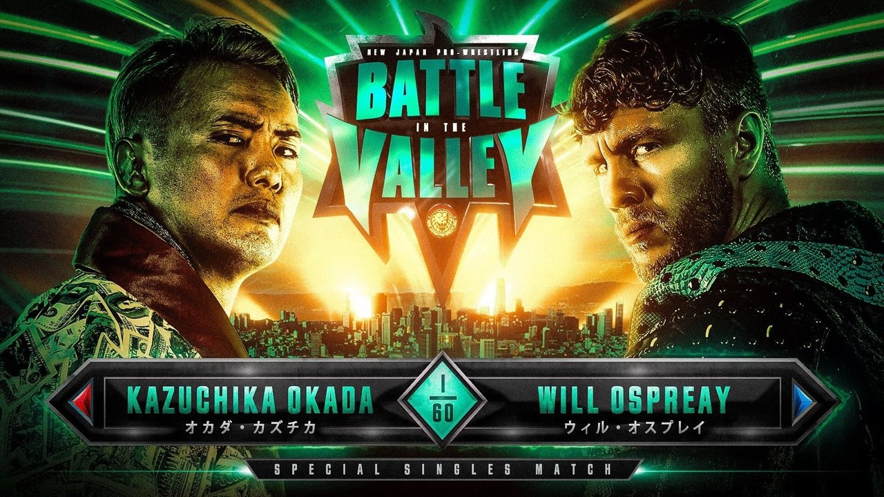NJPW Battle in the Valley 2024 backdrop