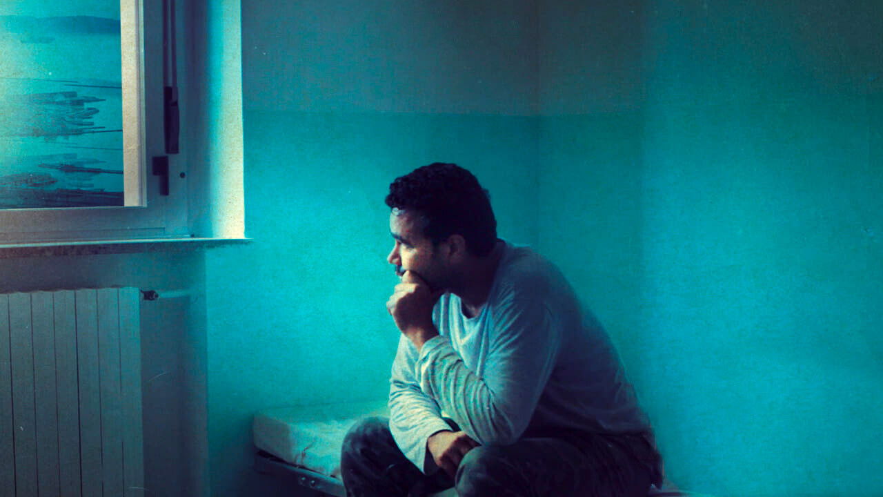 Trieste Shines at Night backdrop