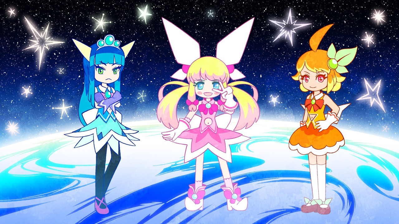 Never Give Up! Magical Girl Kurumi backdrop