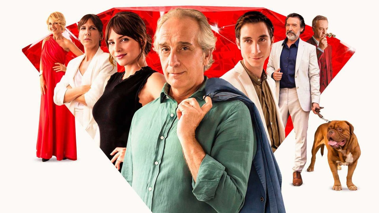 La maldición del guapo backdrop