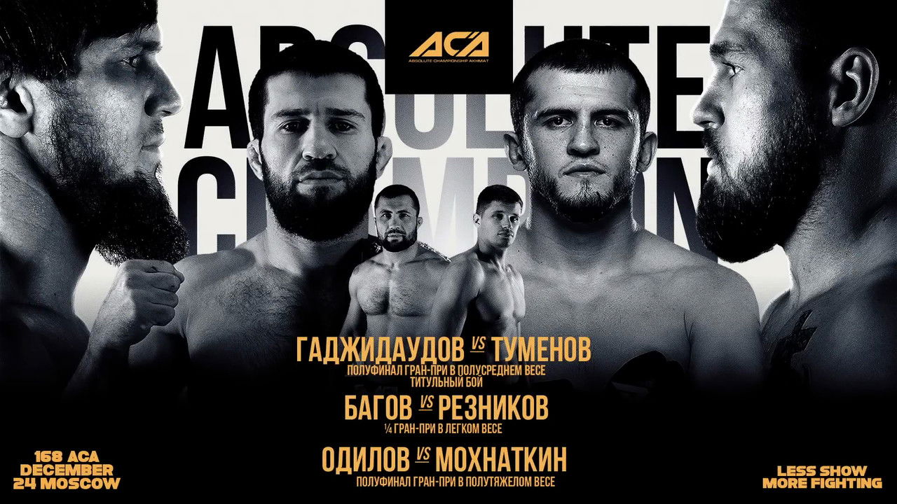 ACA 168: Gadzhidaudov vs. Tumenov backdrop