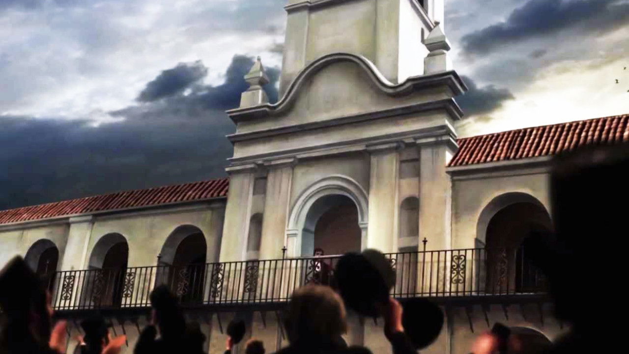 La revolución es un sueño eterno backdrop