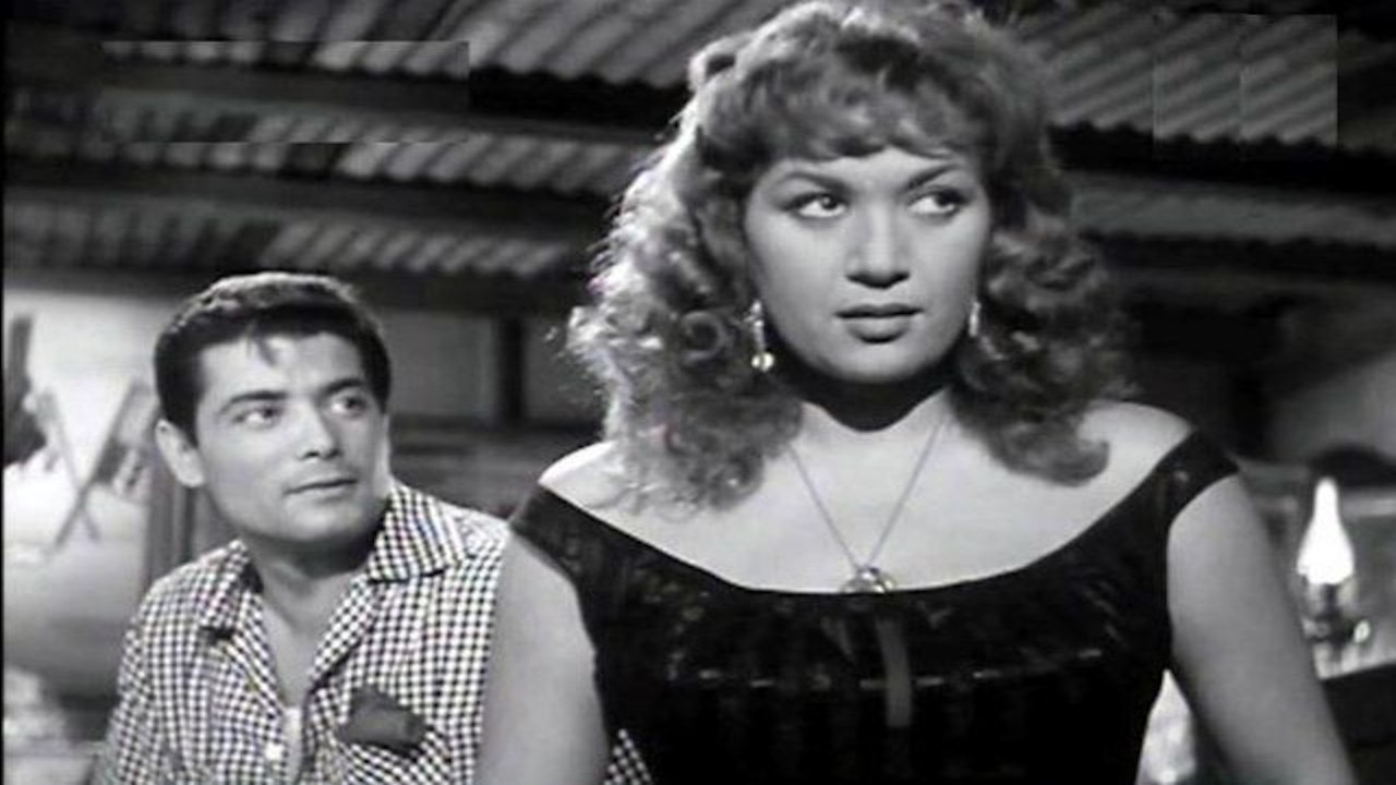 A woman on the Road backdrop