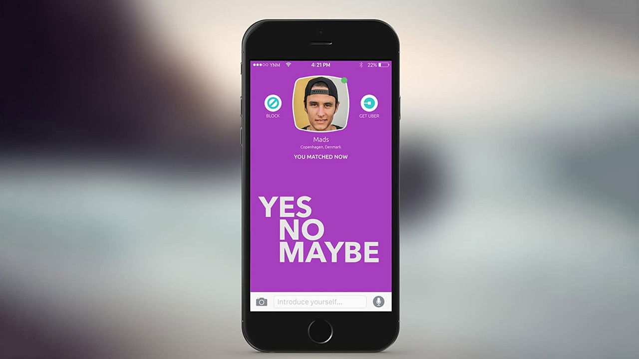 Yes No Maybe backdrop