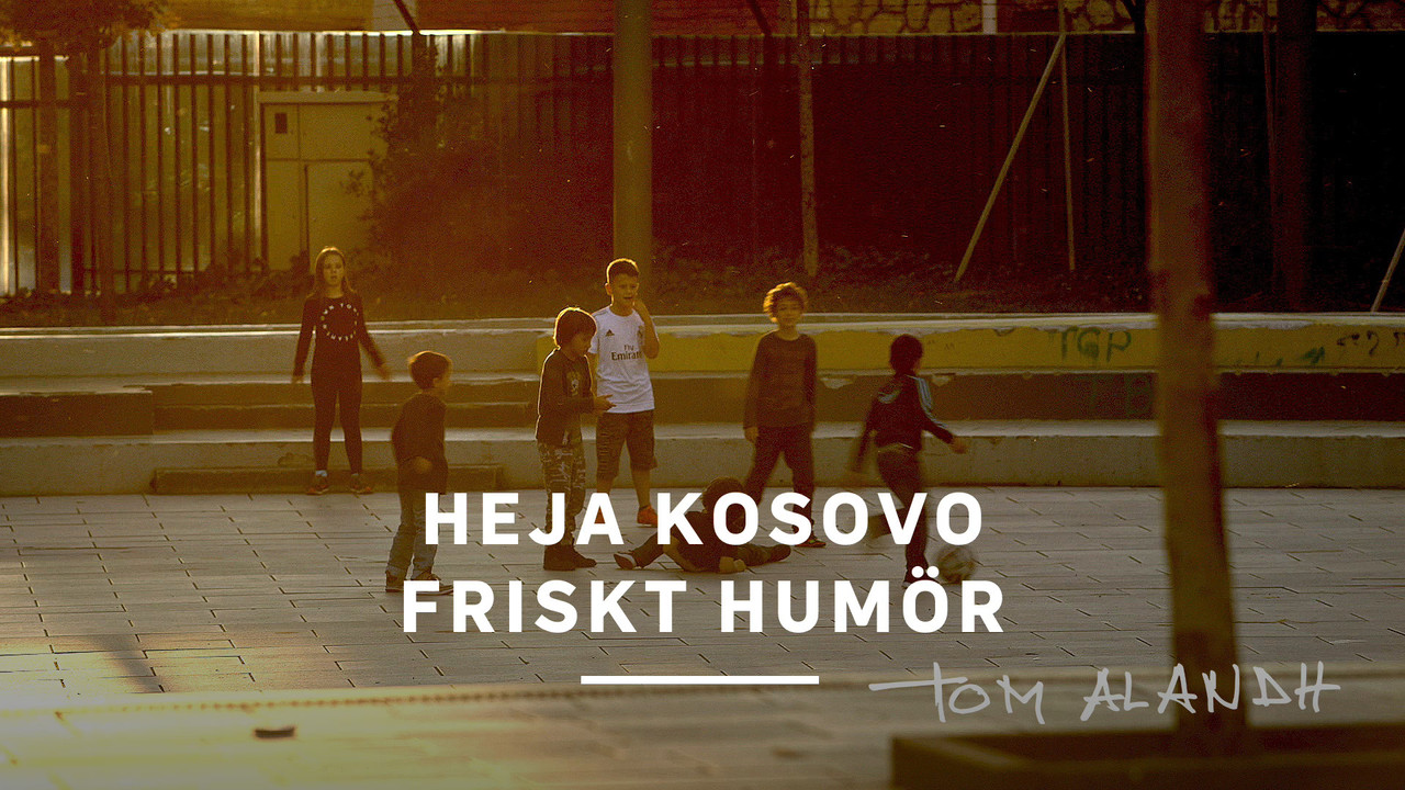 Heja Kosovo friskt humör backdrop