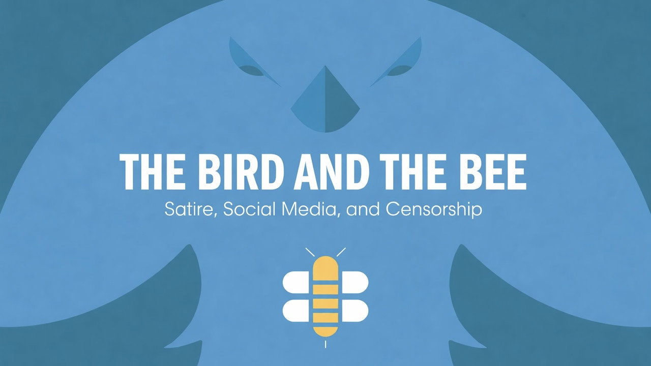 The Bird and the Bee: Satire, Social Media, and Censorship backdrop