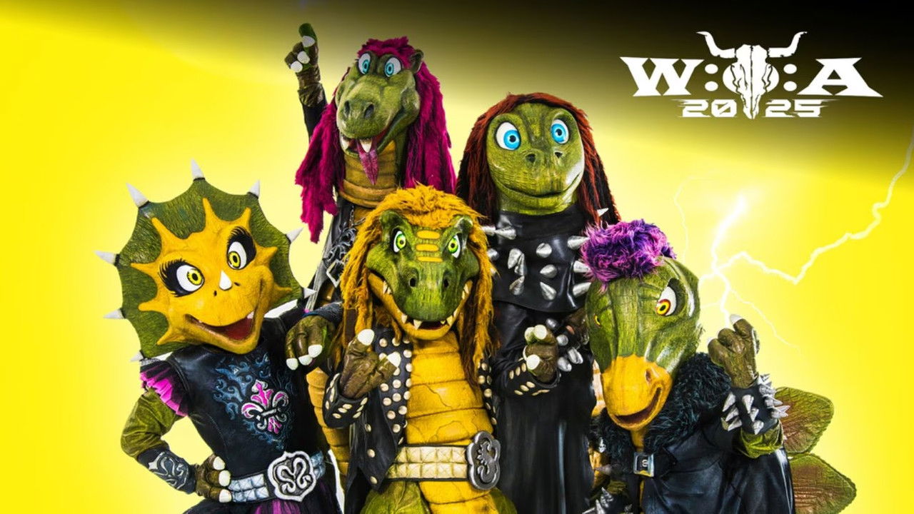 Heavysaurus: W:O:A 2025 backdrop