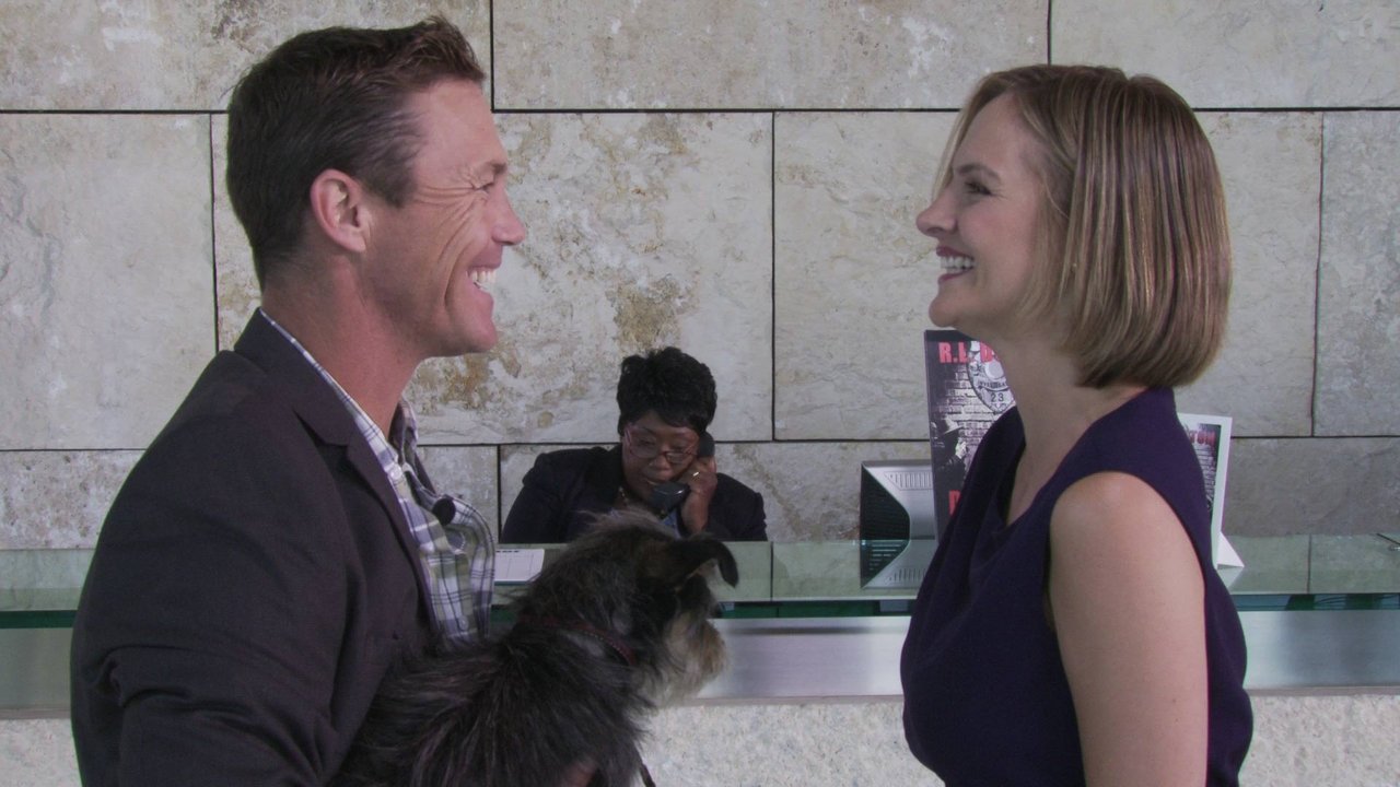 Gabe the Cupid Dog backdrop