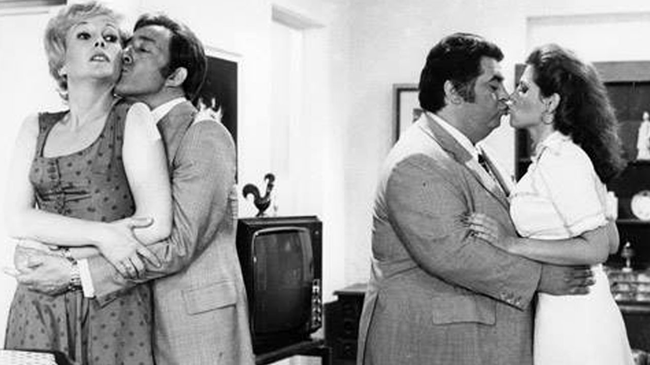 Maridos en vacaciones backdrop