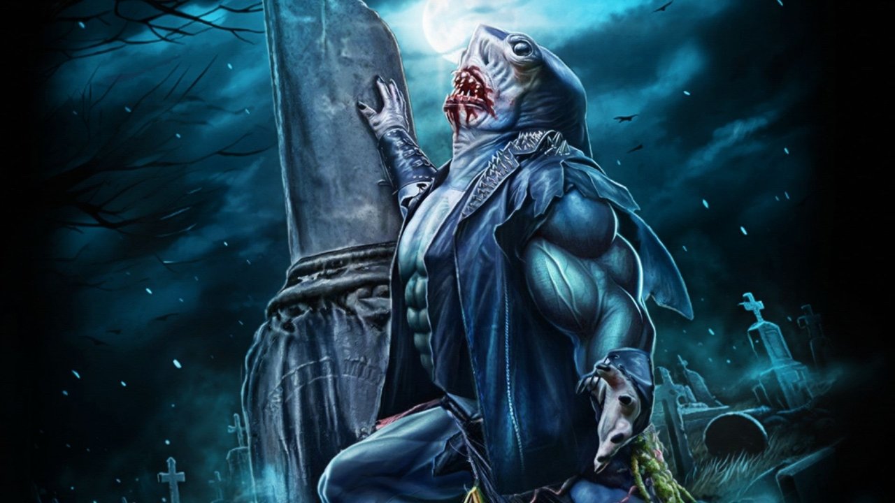 Graveyard Shark backdrop