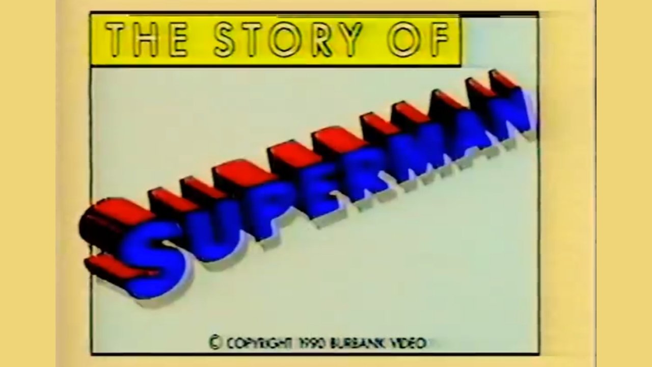 The Story of Superman backdrop