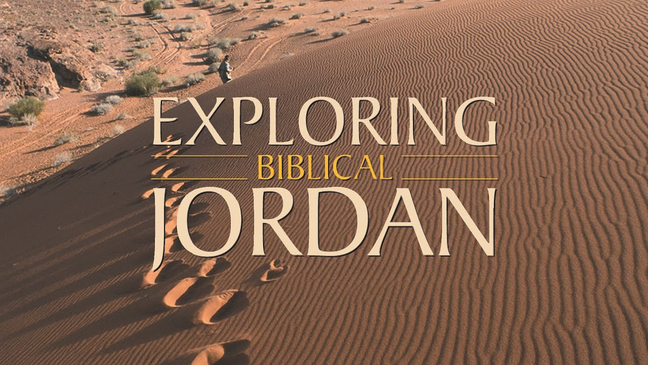 Exploring Biblical Jordan backdrop