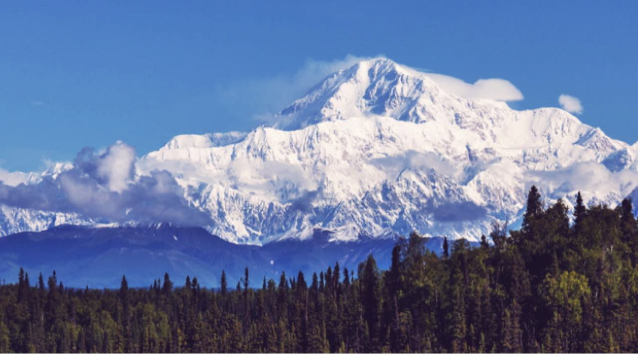 Der Mount McKinley "Expedition zum kältesten Berg der Erde" backdrop