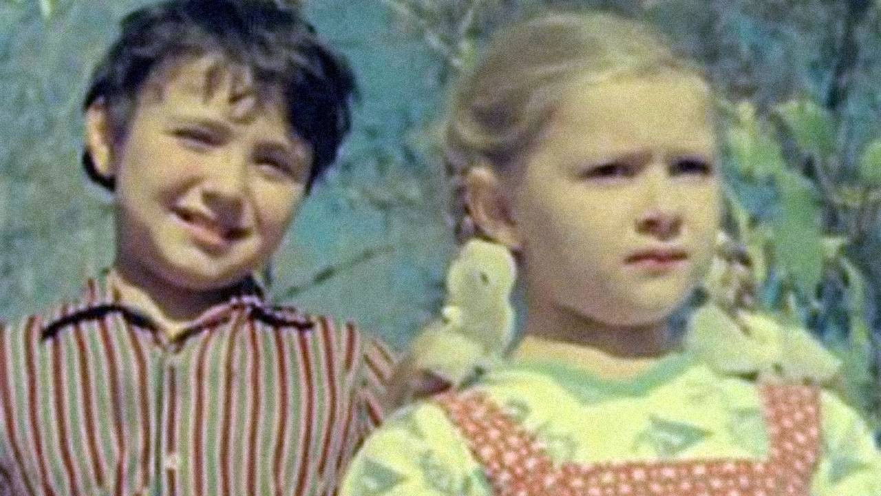 In the Village of "Riddlkino" backdrop