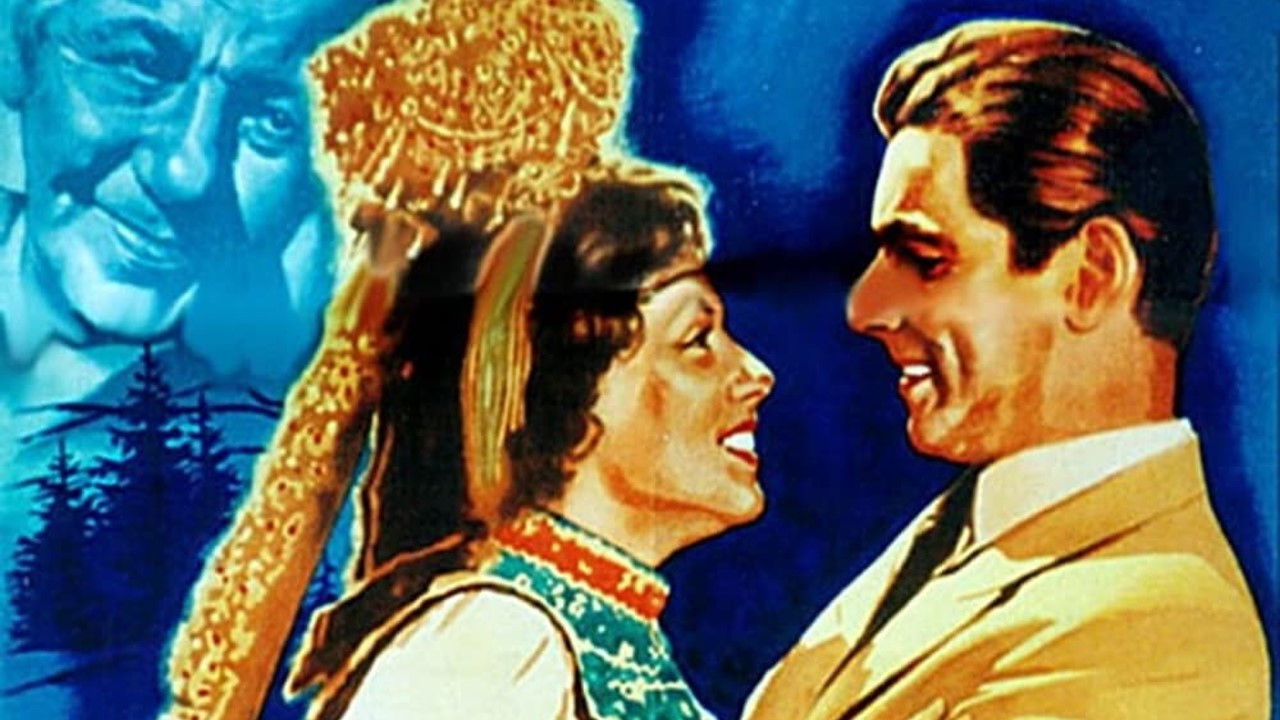 The Black Forest Girl backdrop