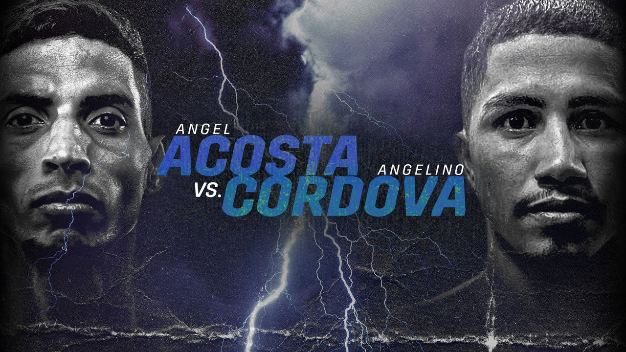 Angel Acosta vs. Angelino Cordova backdrop