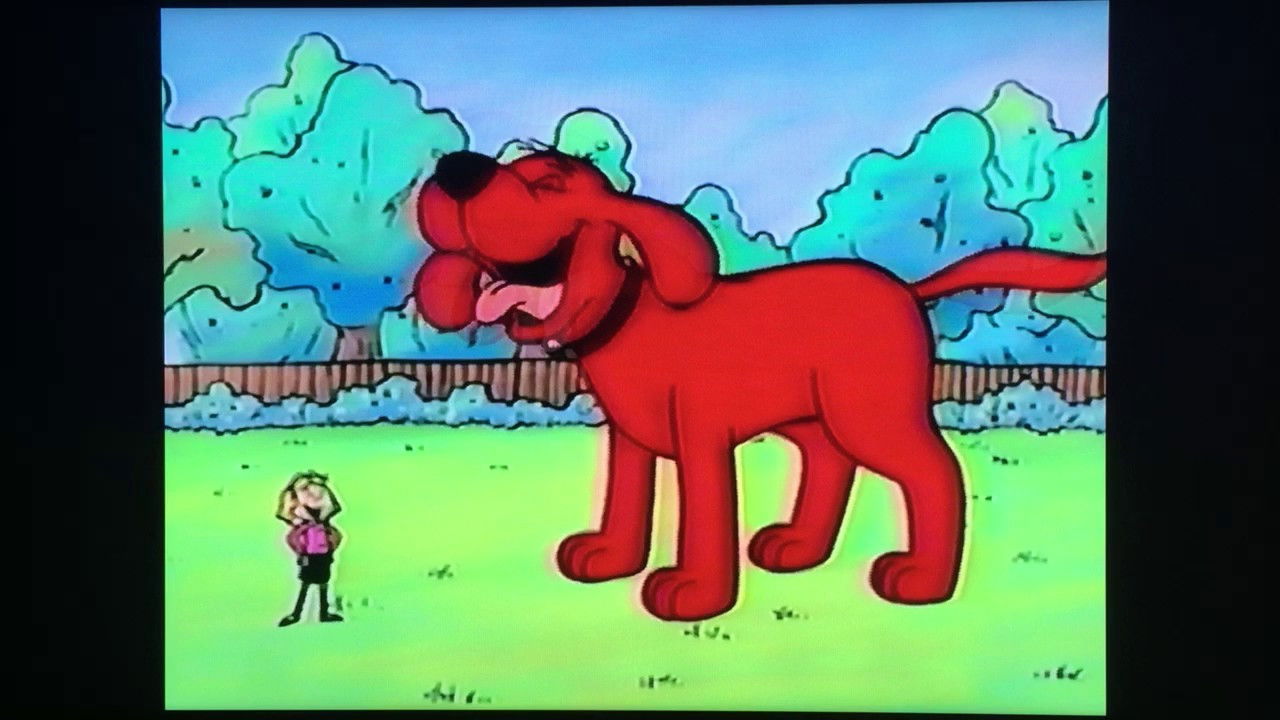 Clifford the Big Red Dog- Clifford's Best Friends backdrop
