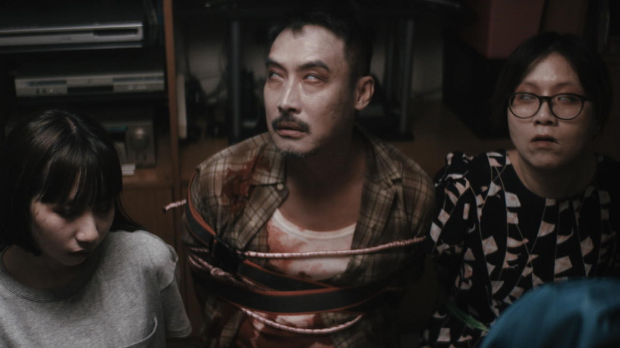 Zombies in the House backdrop