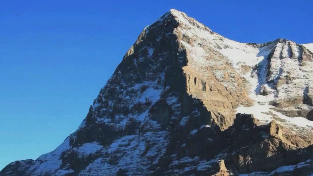 Der Eiger "Ersteigung der Nordwand" backdrop