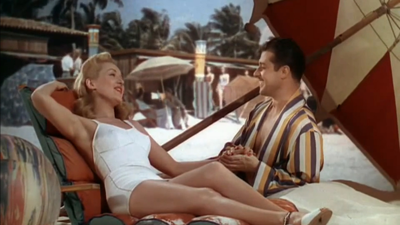 Moon Over Miami backdrop