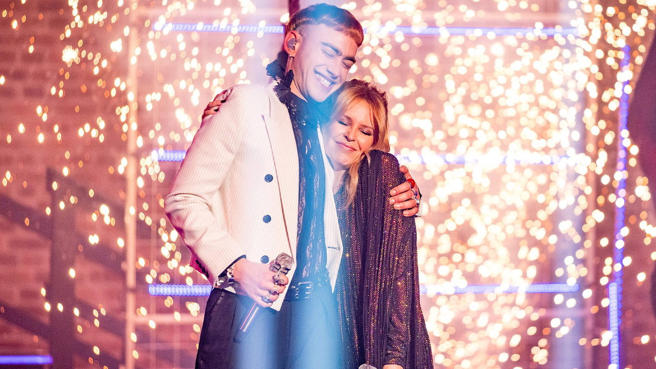 The Big New Years & Years Eve Party with Kylie and Pet Shop Boys backdrop