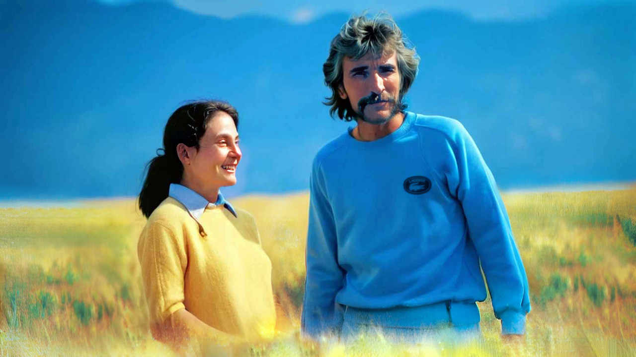 A Man, A Woman, An 8000 backdrop