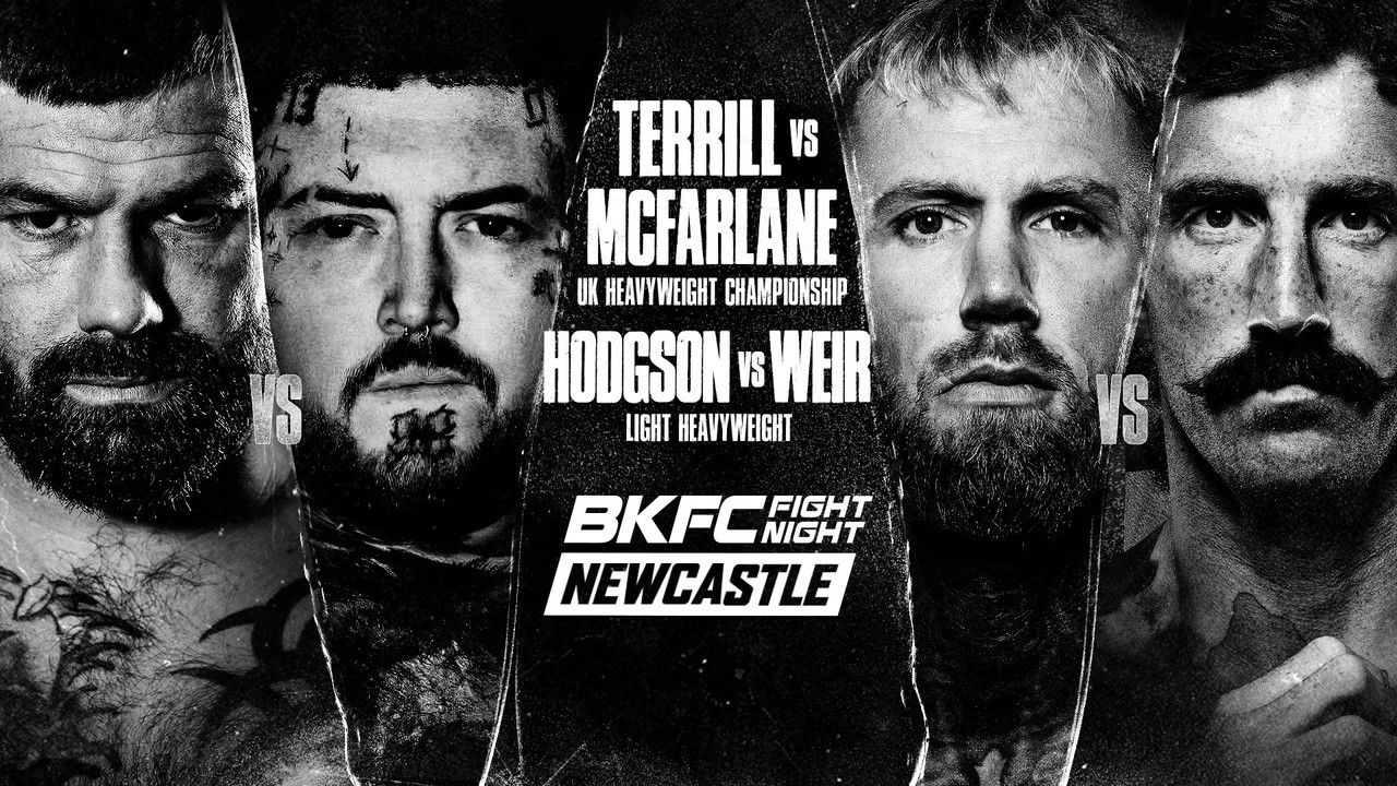 BKFC Fight Night Newcastle 2026: Mick Terrill vs Jay McFarlane backdrop