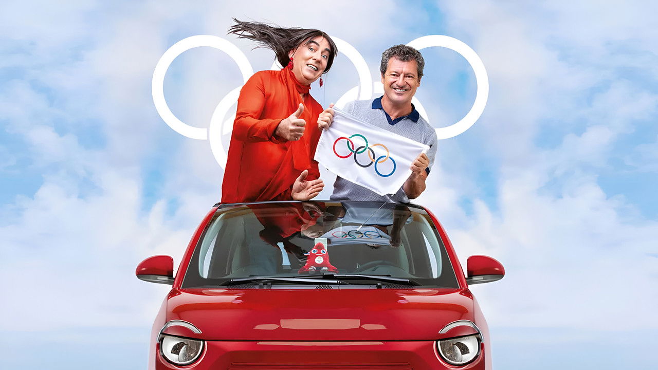 Les chevaliers du fiel M. et Madame Lambert aux jeux Olympiques backdrop