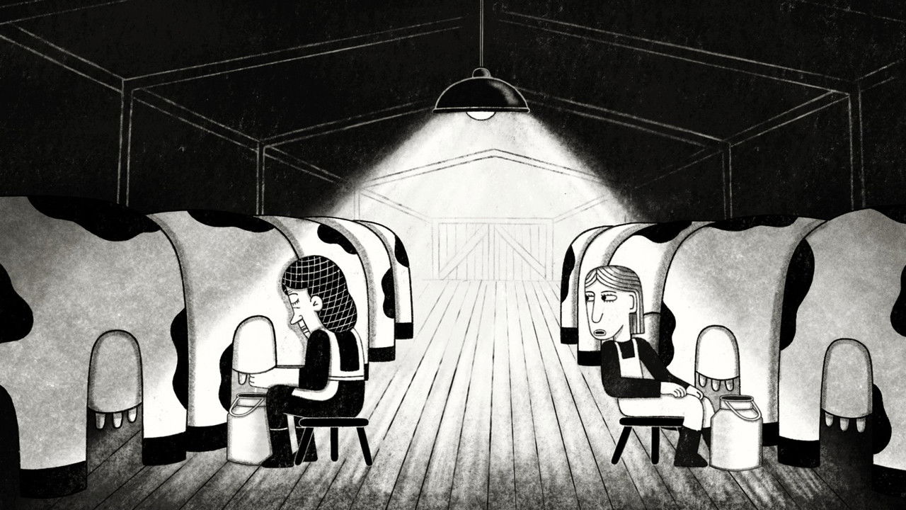 There's something in the milk backdrop