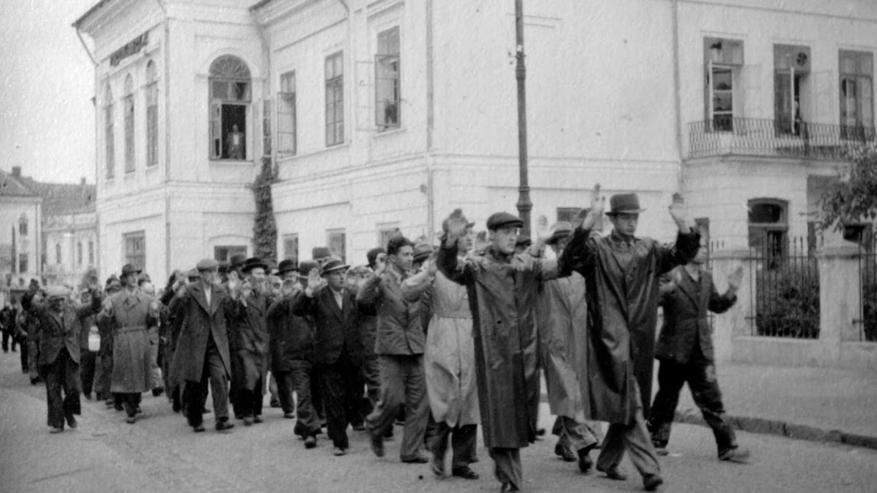 The Exit of the Trains backdrop