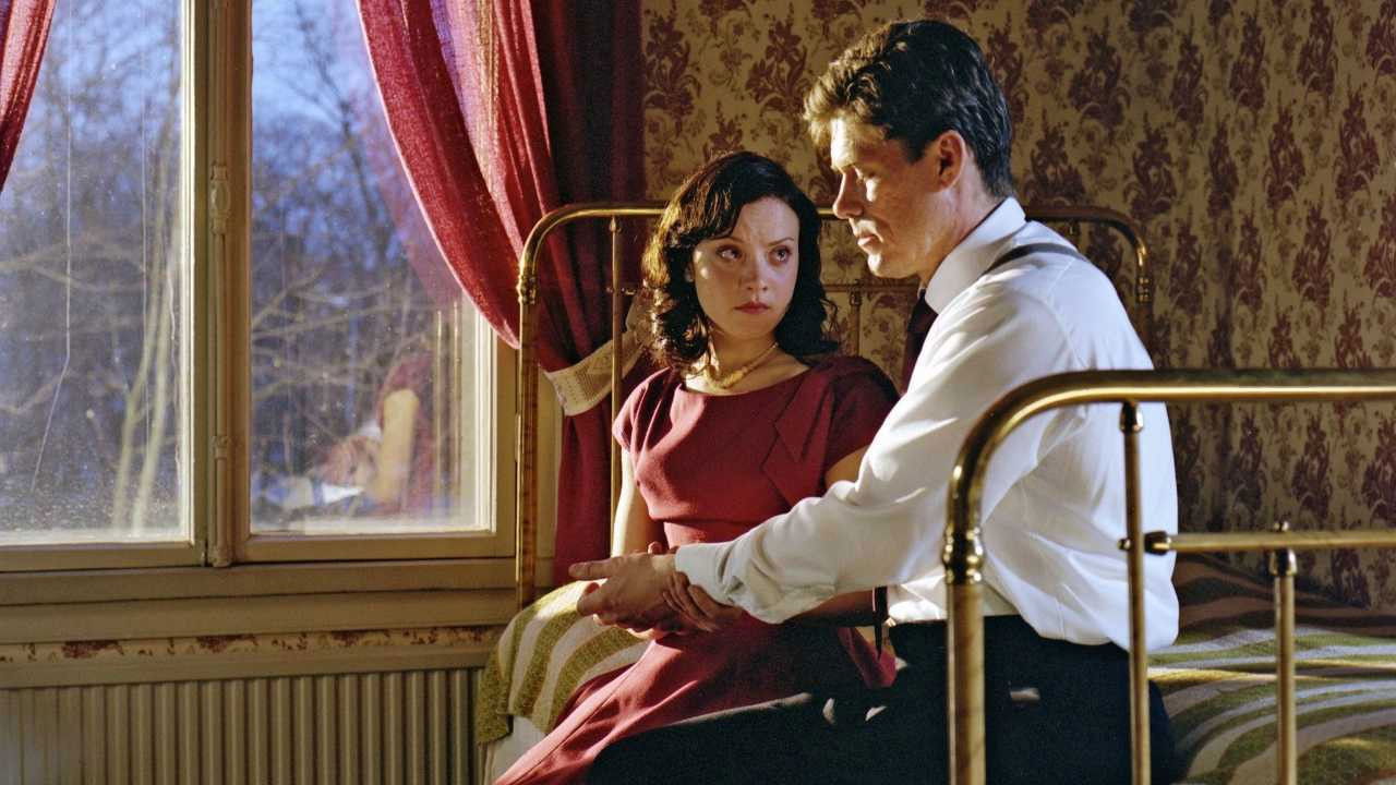 Falling Angels backdrop