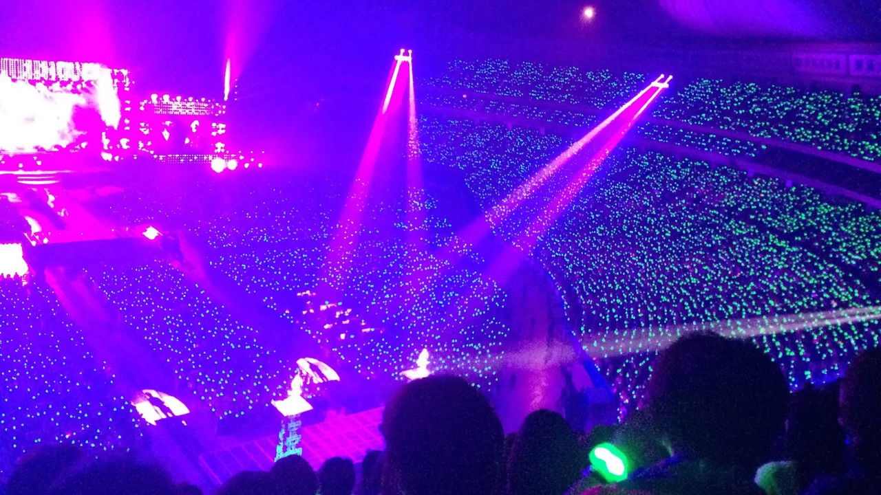 With: Live Tour 2015 backdrop