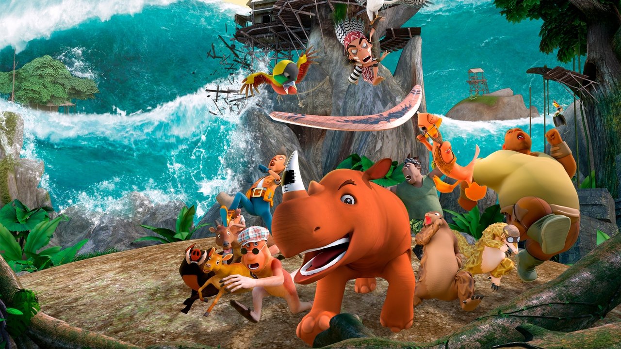 Riki Rhino: The Bird Kingdom backdrop