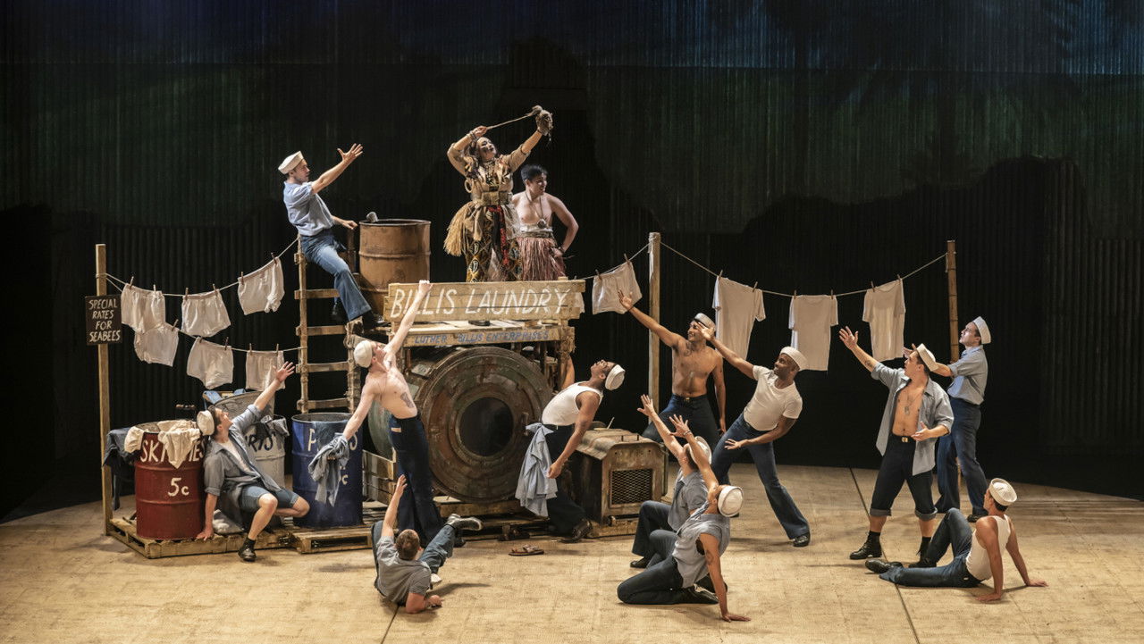 South Pacific backdrop