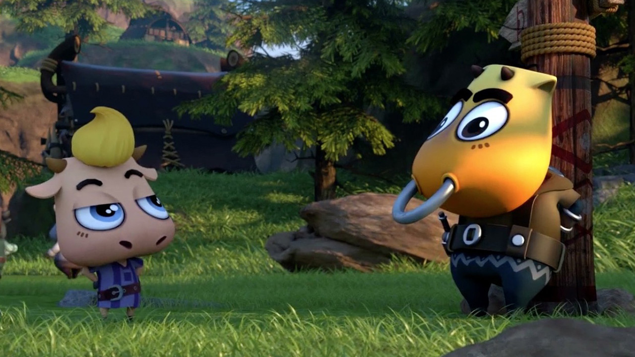 Warrior VS Dragon backdrop