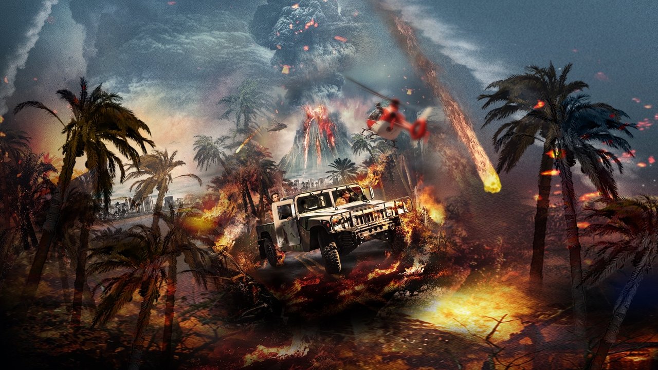 Super Volcano backdrop