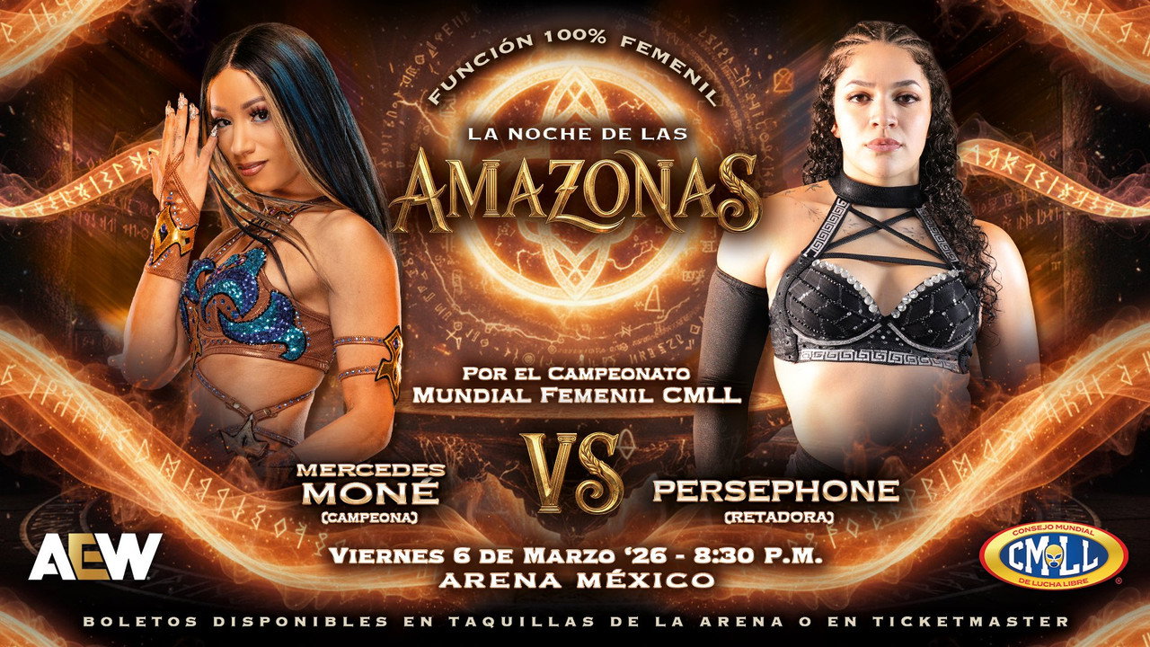 CMLL: The Night of The Amazonas 2026 backdrop