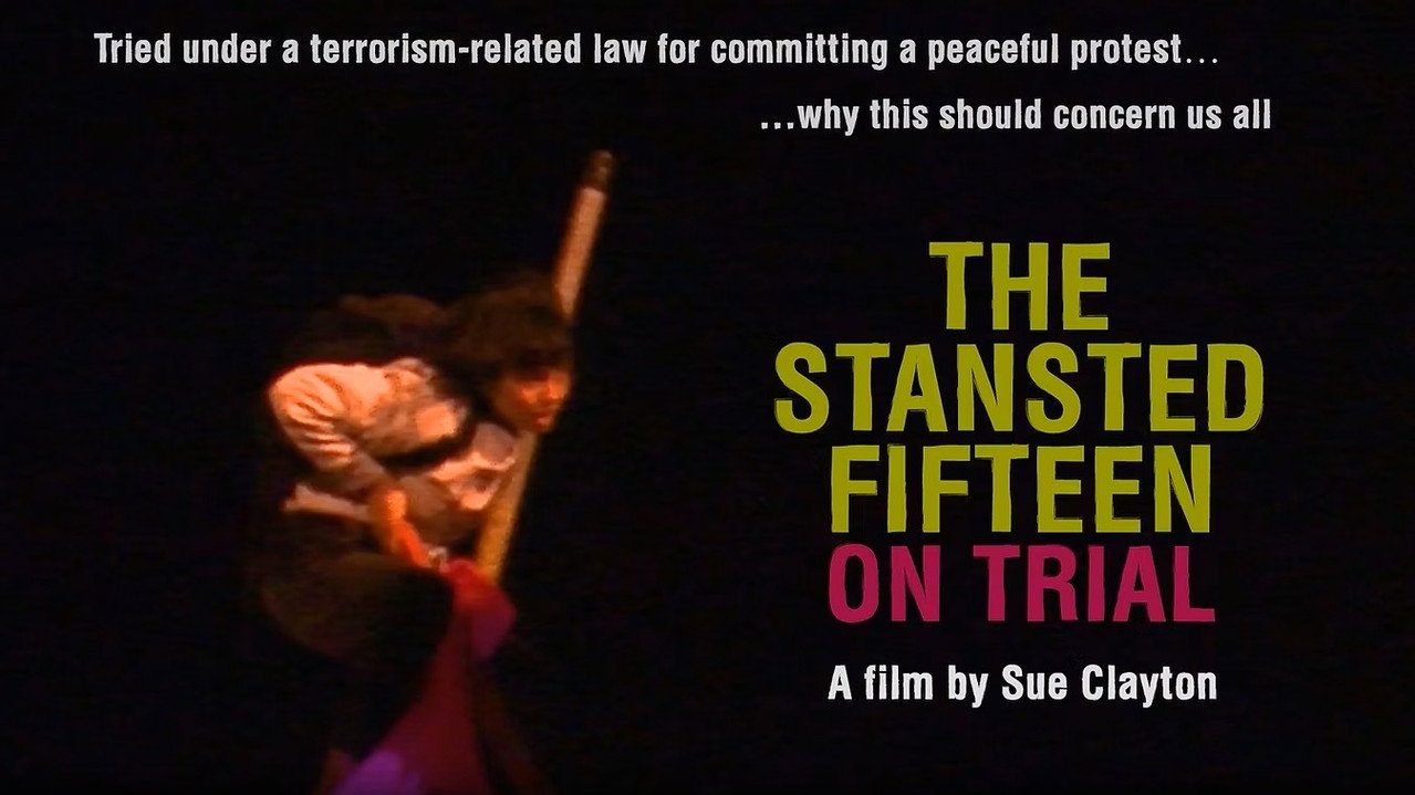 The Stansted 15: On Trial backdrop