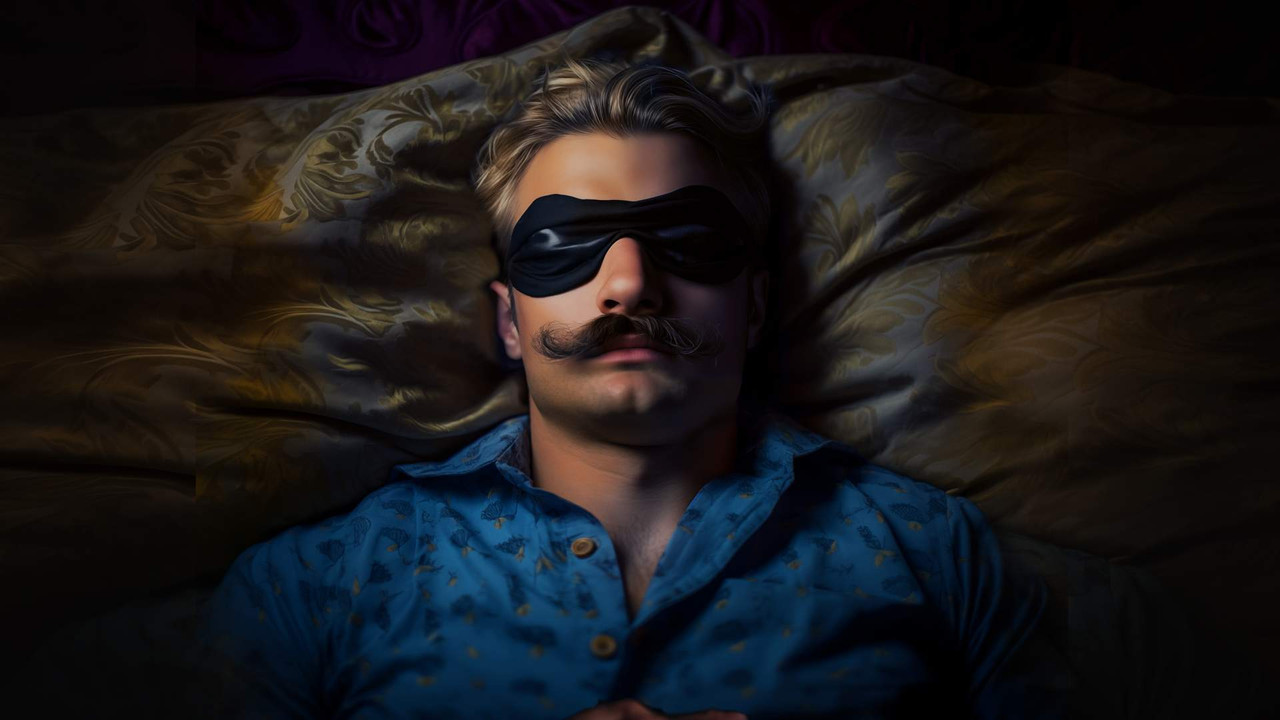 Dr. Sander's Sleep Cure backdrop