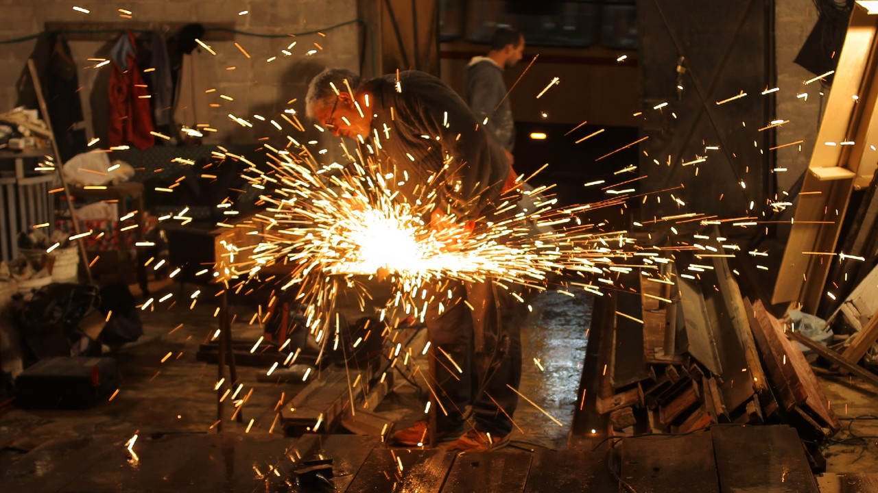 Luz de obra backdrop